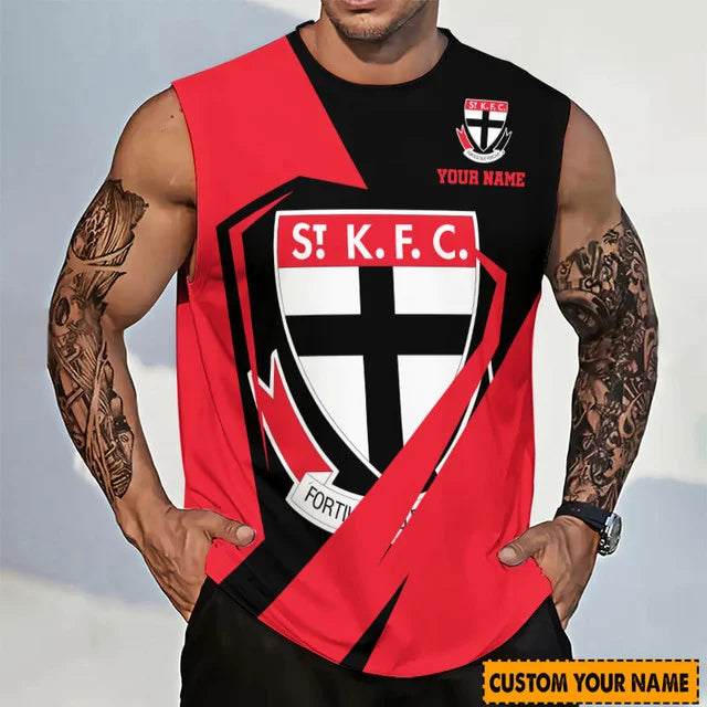 New AFL Personalized Tanktop For Footy Fan - Limited Edition