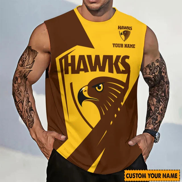 New AFL Personalized Tanktop For Footy Fan - Limited Edition