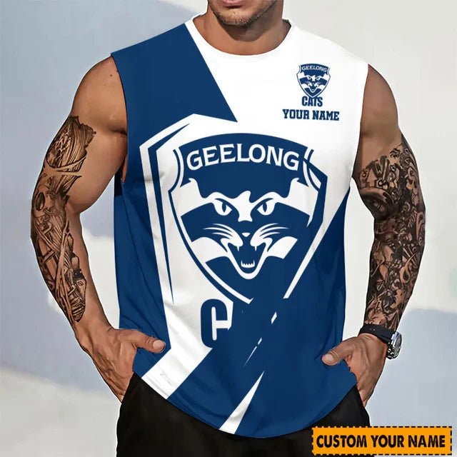 New AFL Personalized Tanktop For Footy Fan - Limited Edition