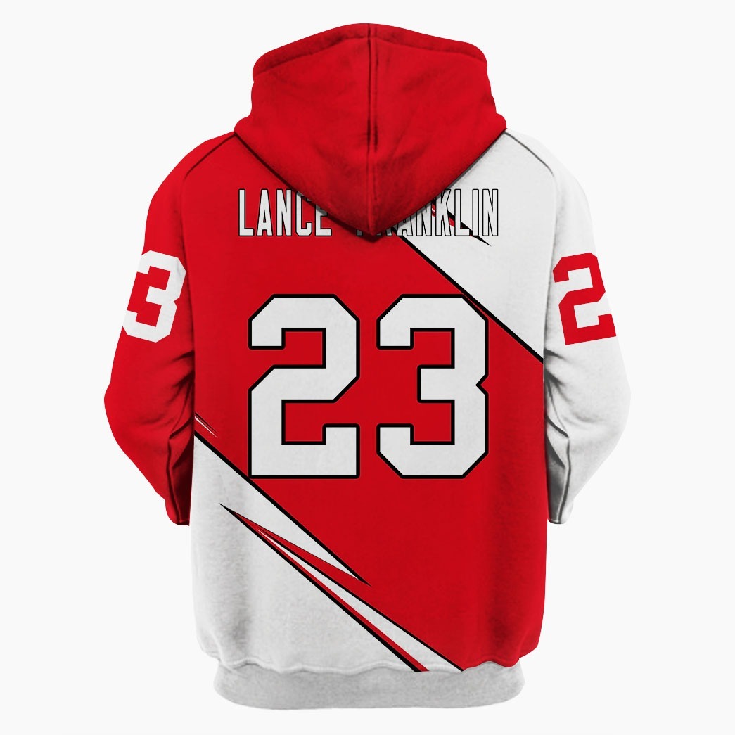 AFL Sydney Swans Lance Franklin 3D Hoodie