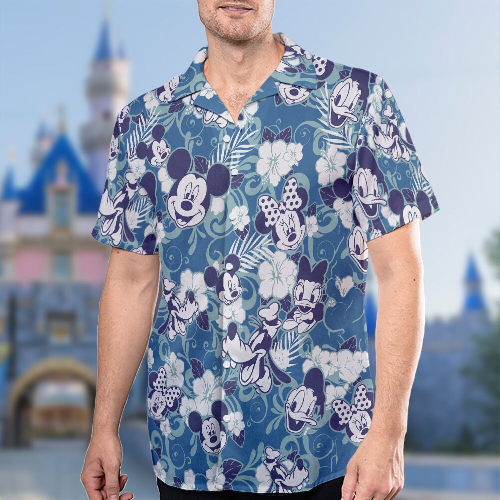 Cute Cartoon Fashion Hawaiian Shirt