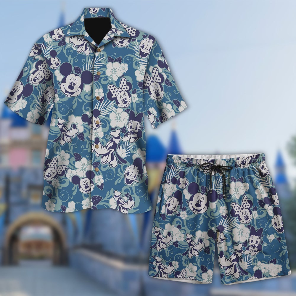 Cute Cartoon Fashion Hawaiian Shirt