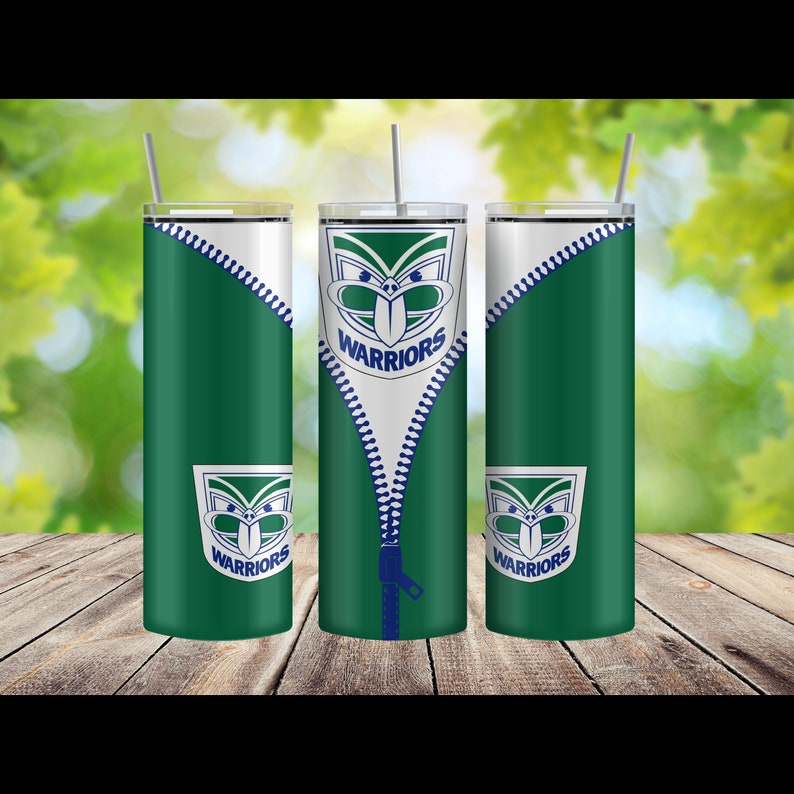 NRL New Zealand Warriors Skinny Tumbler