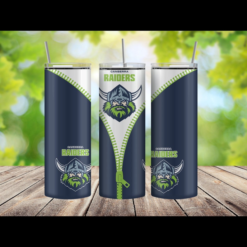 NRL Canberra Raiders Skinny Tumbler