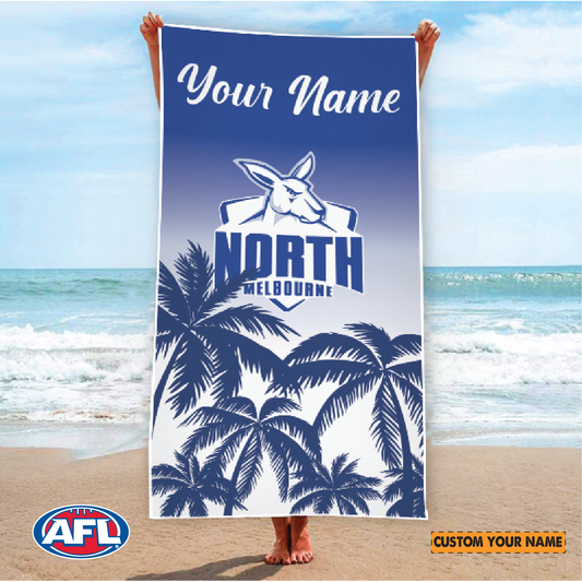 New Personalized Beach Bath Gym Towel – AFL Limited Edition