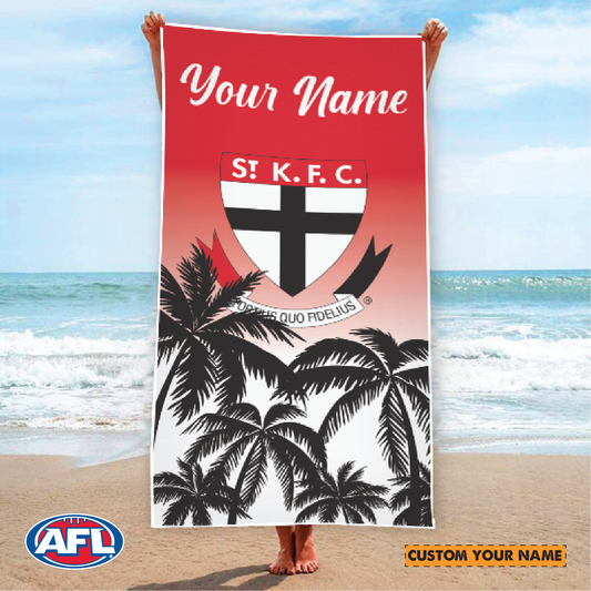 New Personalized Beach Bath Gym Towel – AFL Limited Edition