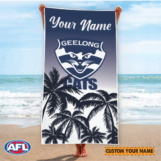 New Personalized Beach Bath Gym Towel – AFL Limited Edition