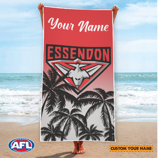 New Personalized Beach Bath Gym Towel – AFL Limited Edition