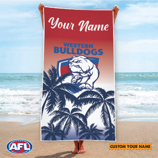 New Personalized Beach Bath Gym Towel – AFL Limited Edition