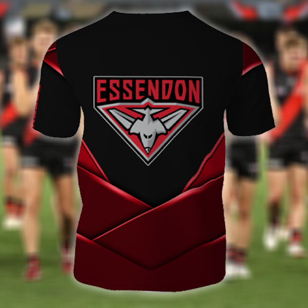 Essendon Bombers AFL Personalized Name 3D T-Shirt Hoodie 12