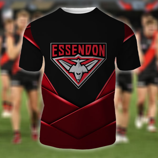 Essendon Bombers AFL Personalized Name 3D T-Shirt Hoodie 12