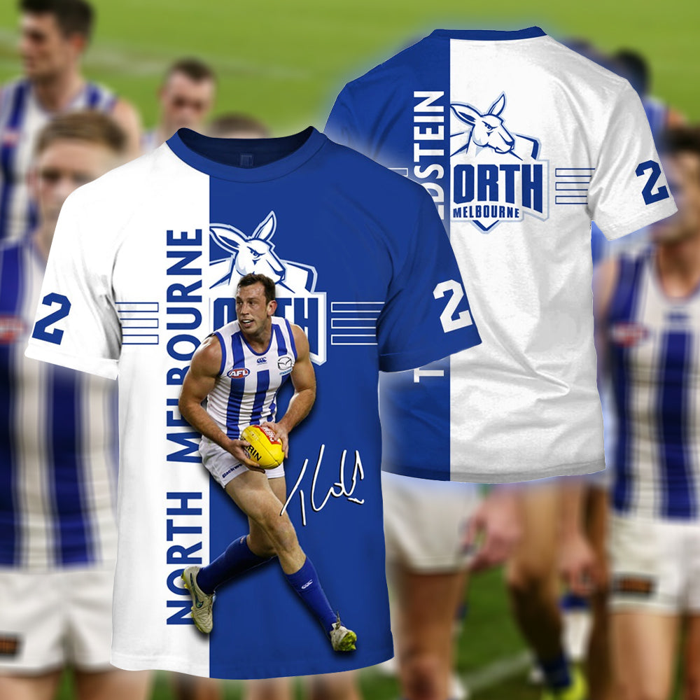 North Melbourne AFL Personalized Name 3D T-Shirt Hoodie 2