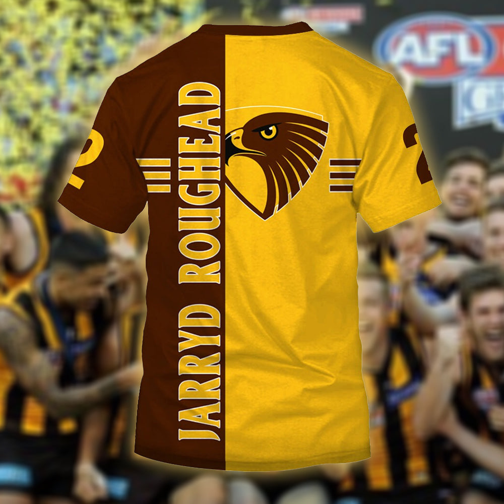 Hawthorn Football Club AFL 3D T-Shirt Hoodie