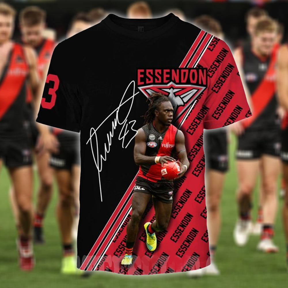 Essendon Bombers AFL 3D T-Shirt 10