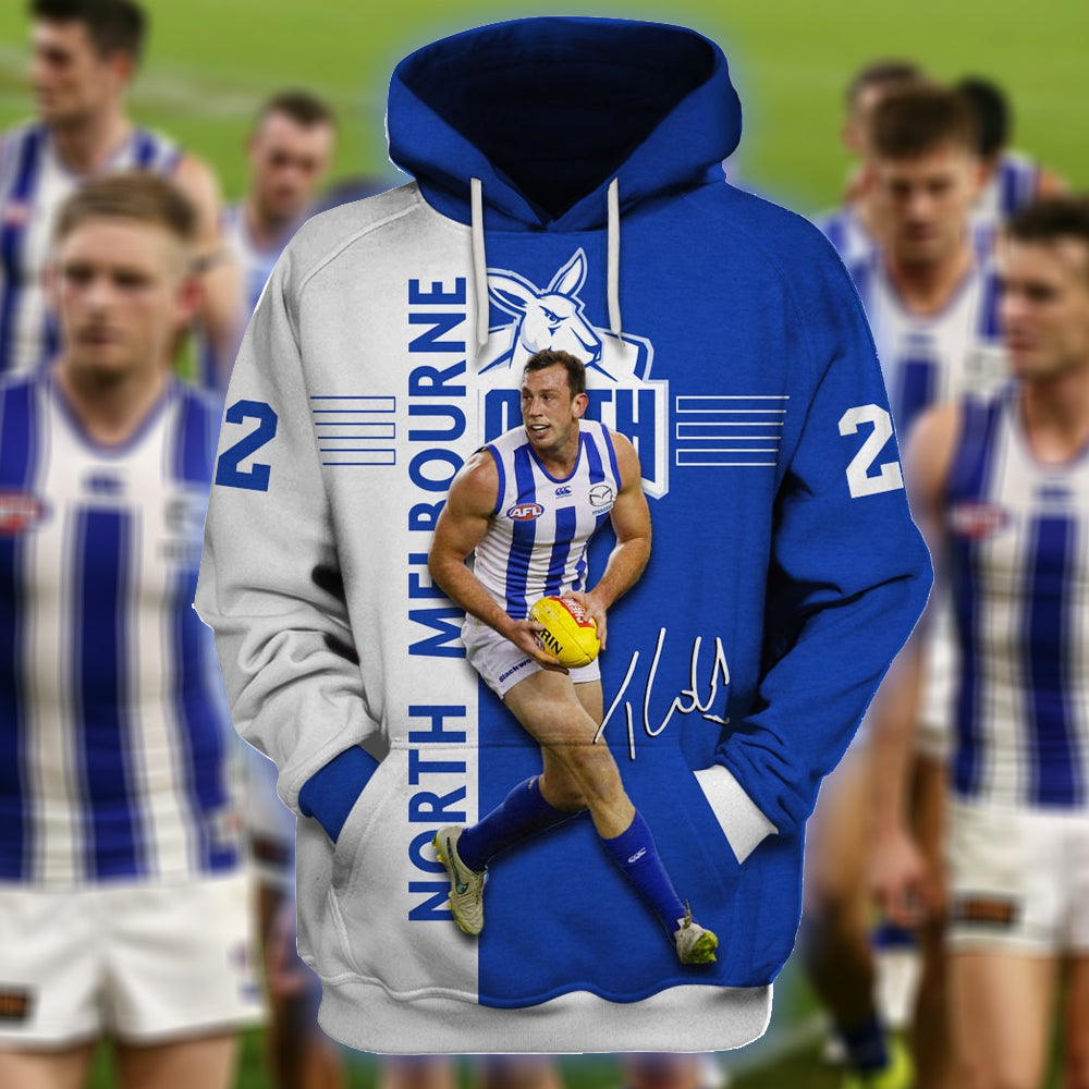 North Melbourne AFL Personalized Name 3D T-Shirt Hoodie 2