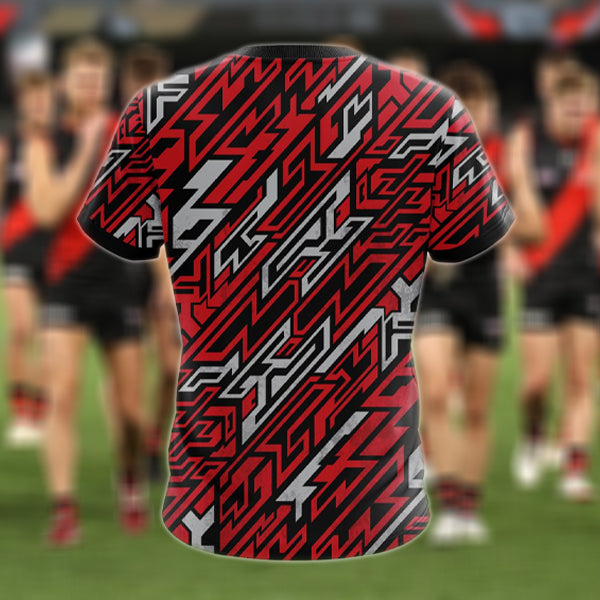 Essendon Bombers AFL Personalized Name 3D T-Shirt 11