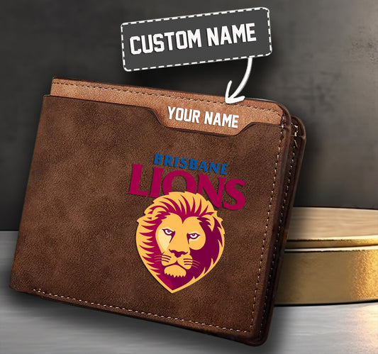 Personalized Leather Wallet For Fan Clubs - Limited Edition