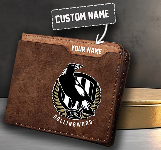 Personalized Leather Wallet For Fan Clubs - Limited Edition