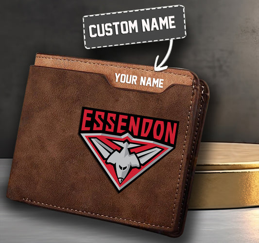 Personalized Leather Wallet For Fan Clubs - Limited Edition