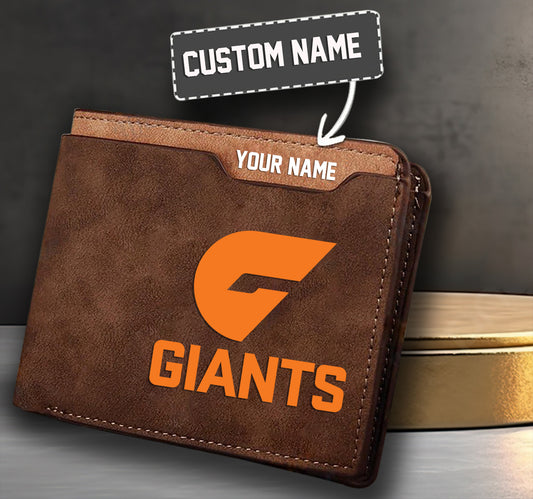 Personalized Leather Wallet For Fan Clubs - Limited Edition