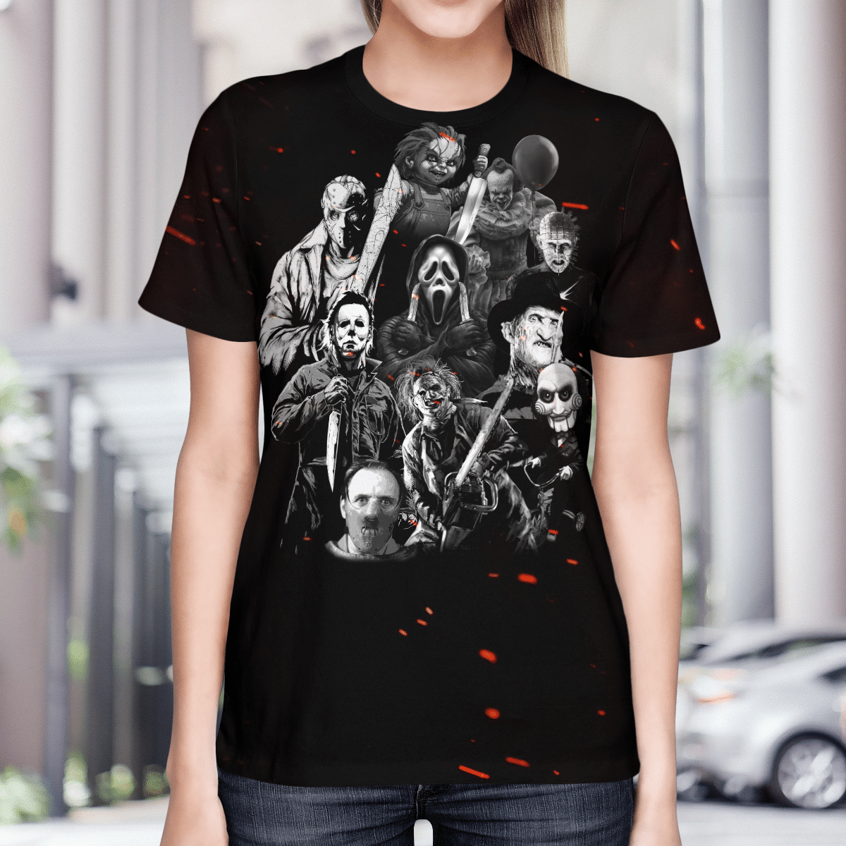 Horror Characters Halloween Style