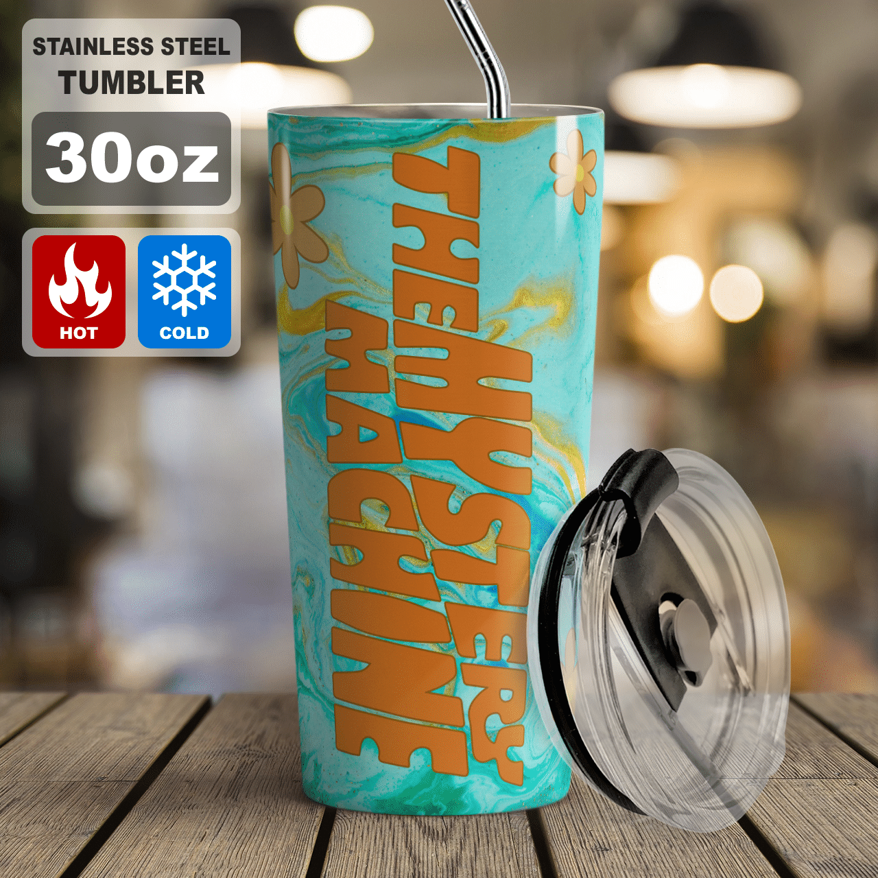 The SD Mystery Machine Tumbler 20oz - 30oz