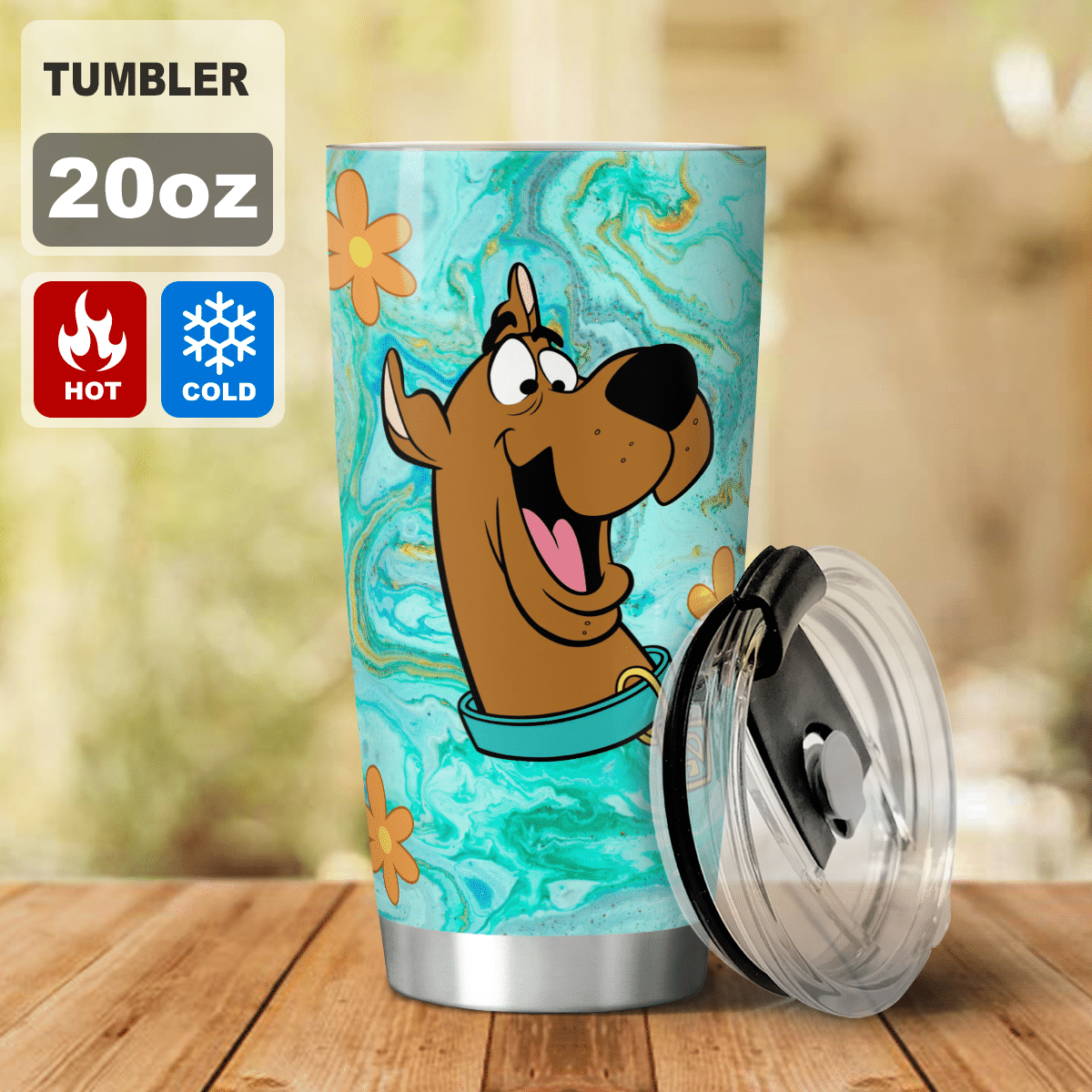 The SD Mystery Machine Tumbler 20oz - 30oz