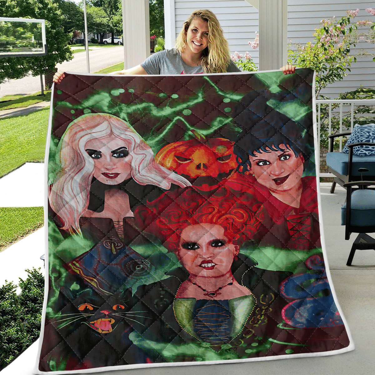 HP Halloween Fleece Blanket - Quilt