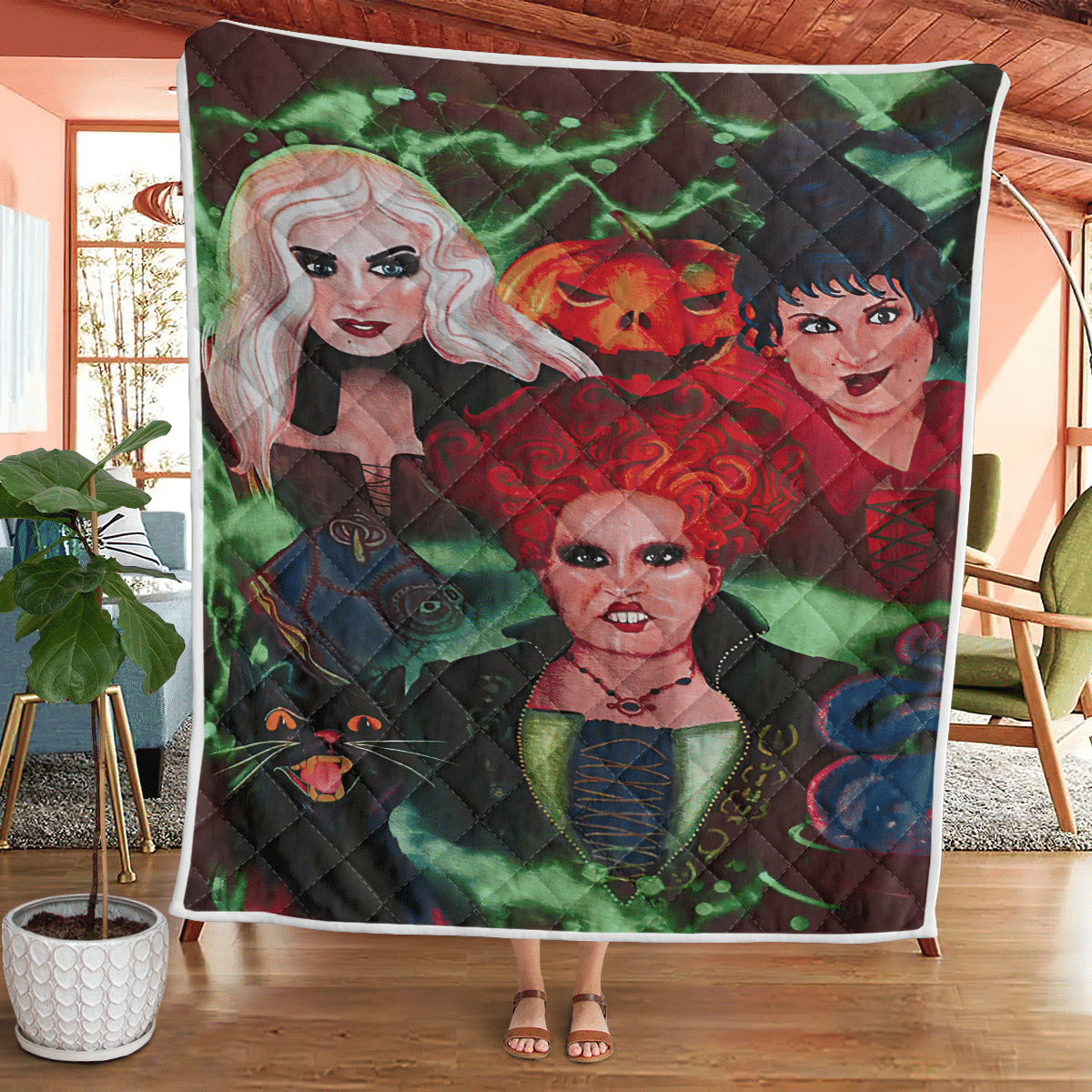 HP Halloween Fleece Blanket - Quilt