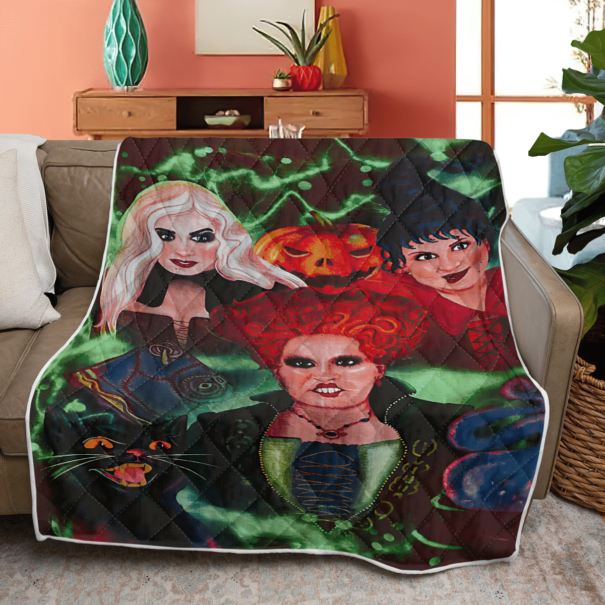 HP Halloween Fleece Blanket - Quilt