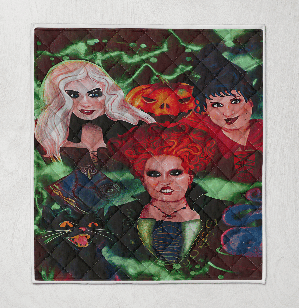 HP Halloween Fleece Blanket - Quilt