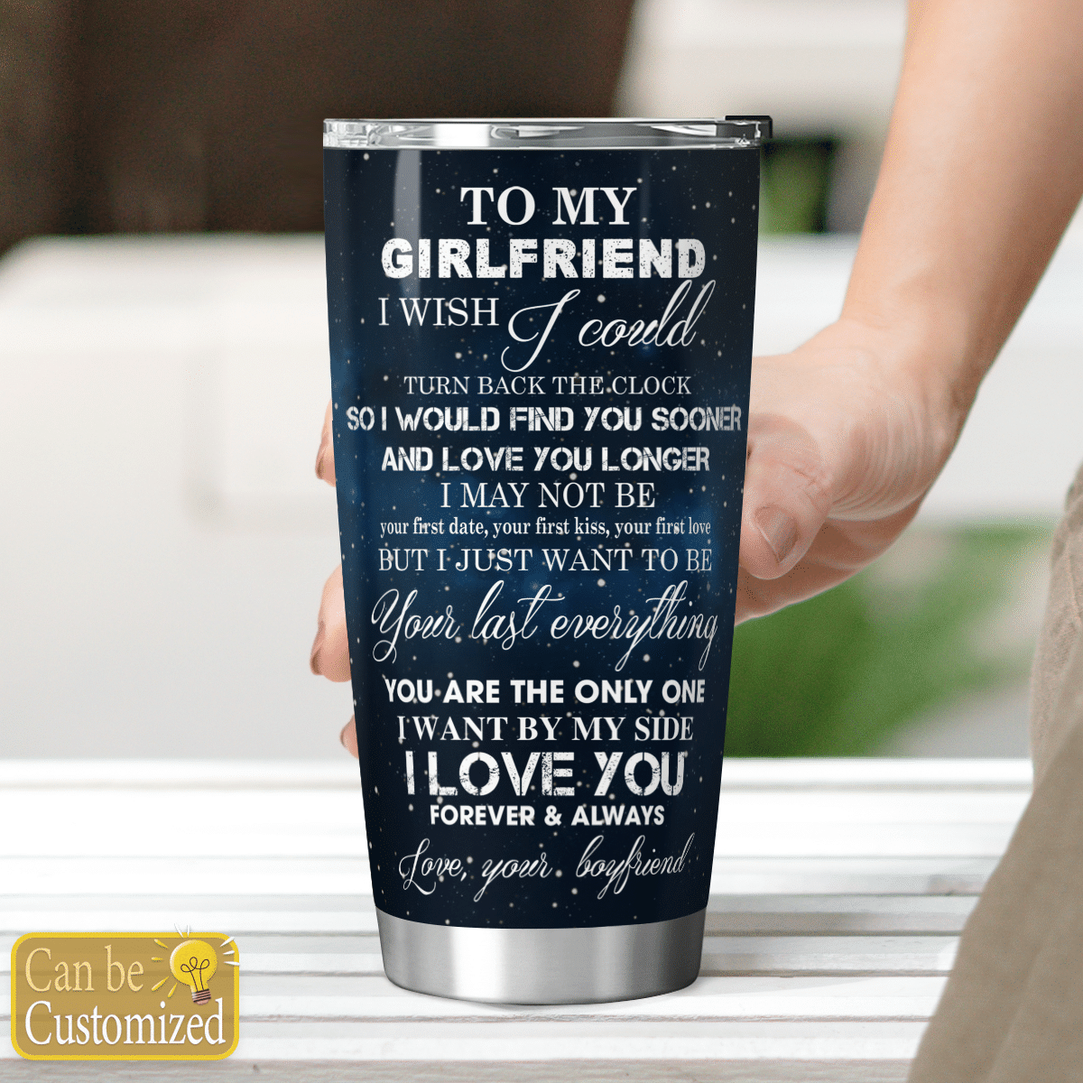 Personalized You & Me We Got This Nightmare Couple Tumbler