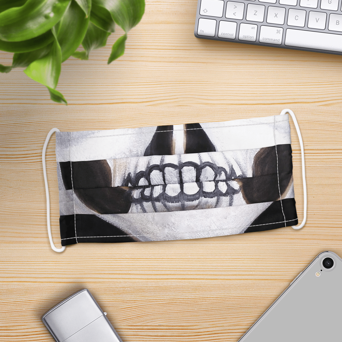 Skull Halloween Face Mask