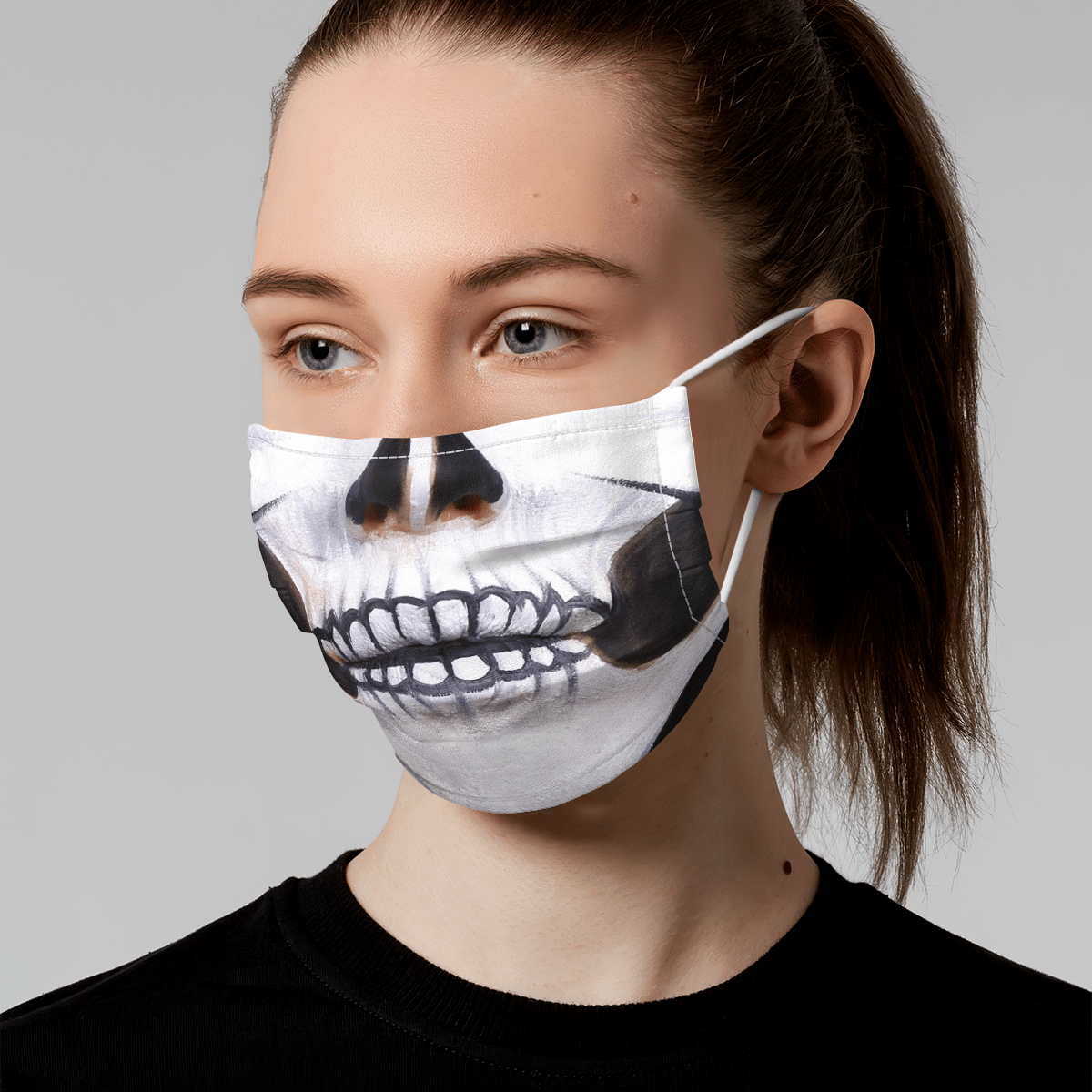 Skull Halloween Face Mask