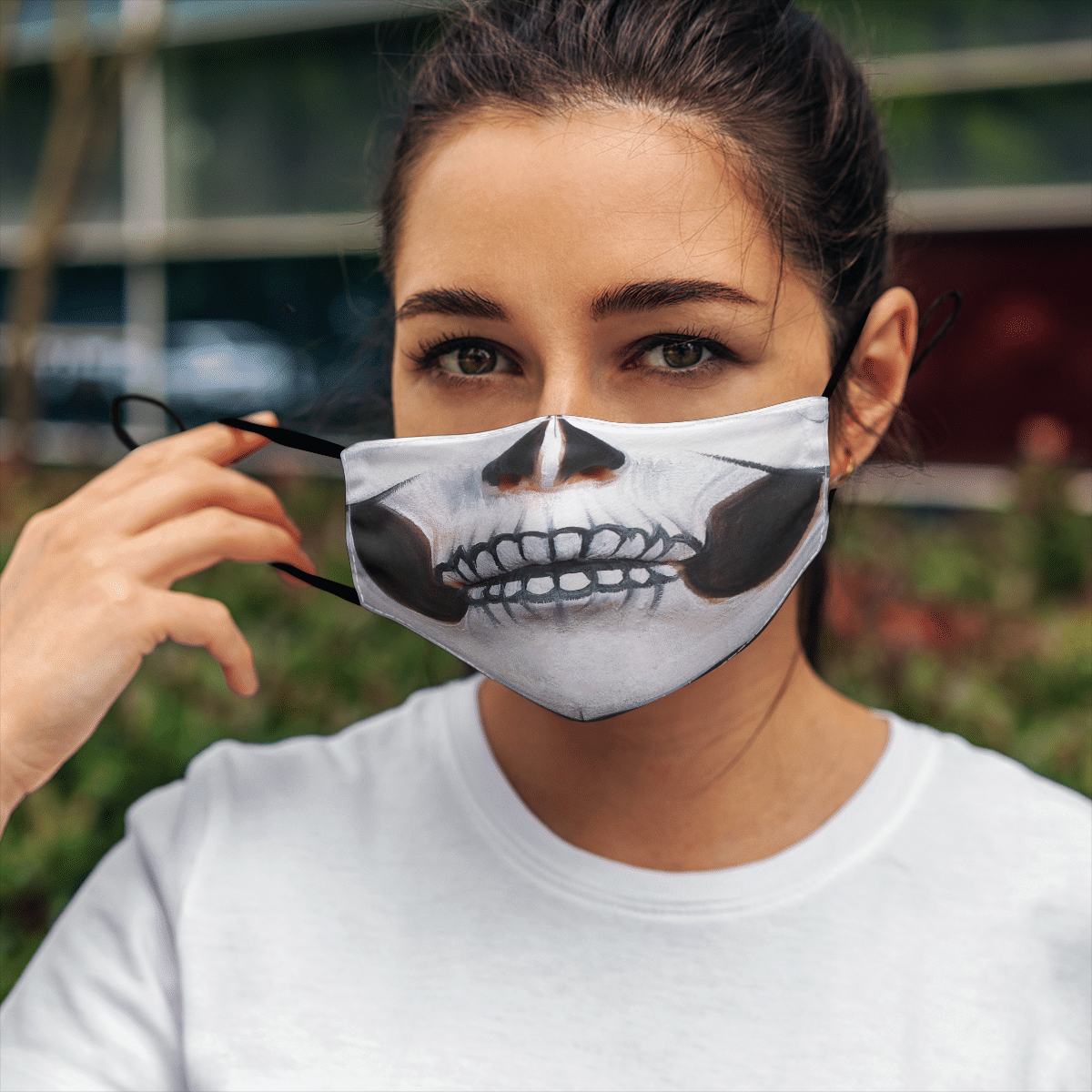 Skull Halloween Face Mask