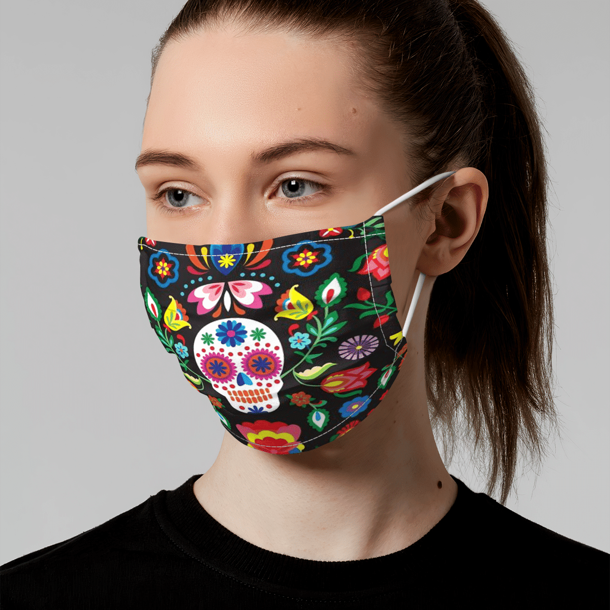 Sugar Skull Face Mask 2