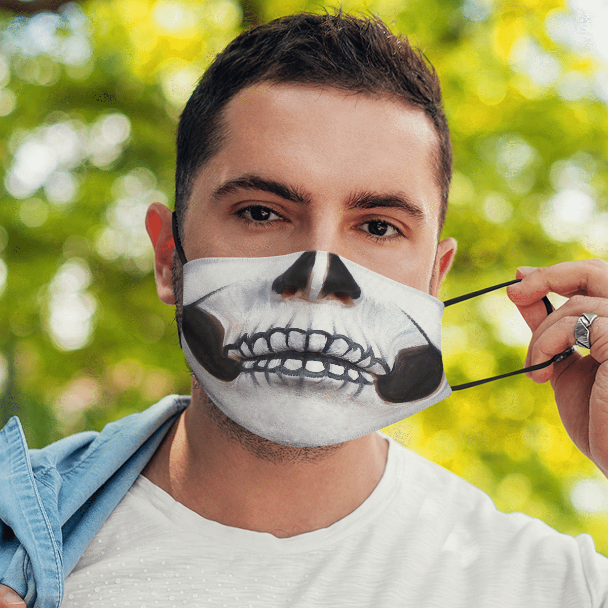 Skull Halloween Face Mask