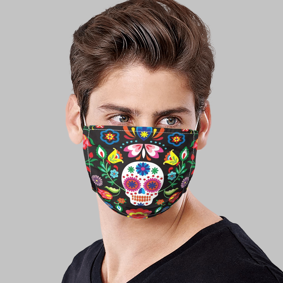 Sugar Skull Face Mask 2