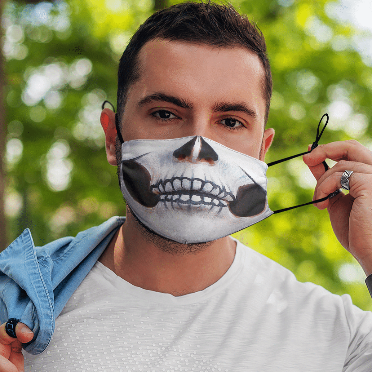 Skull Halloween Face Mask