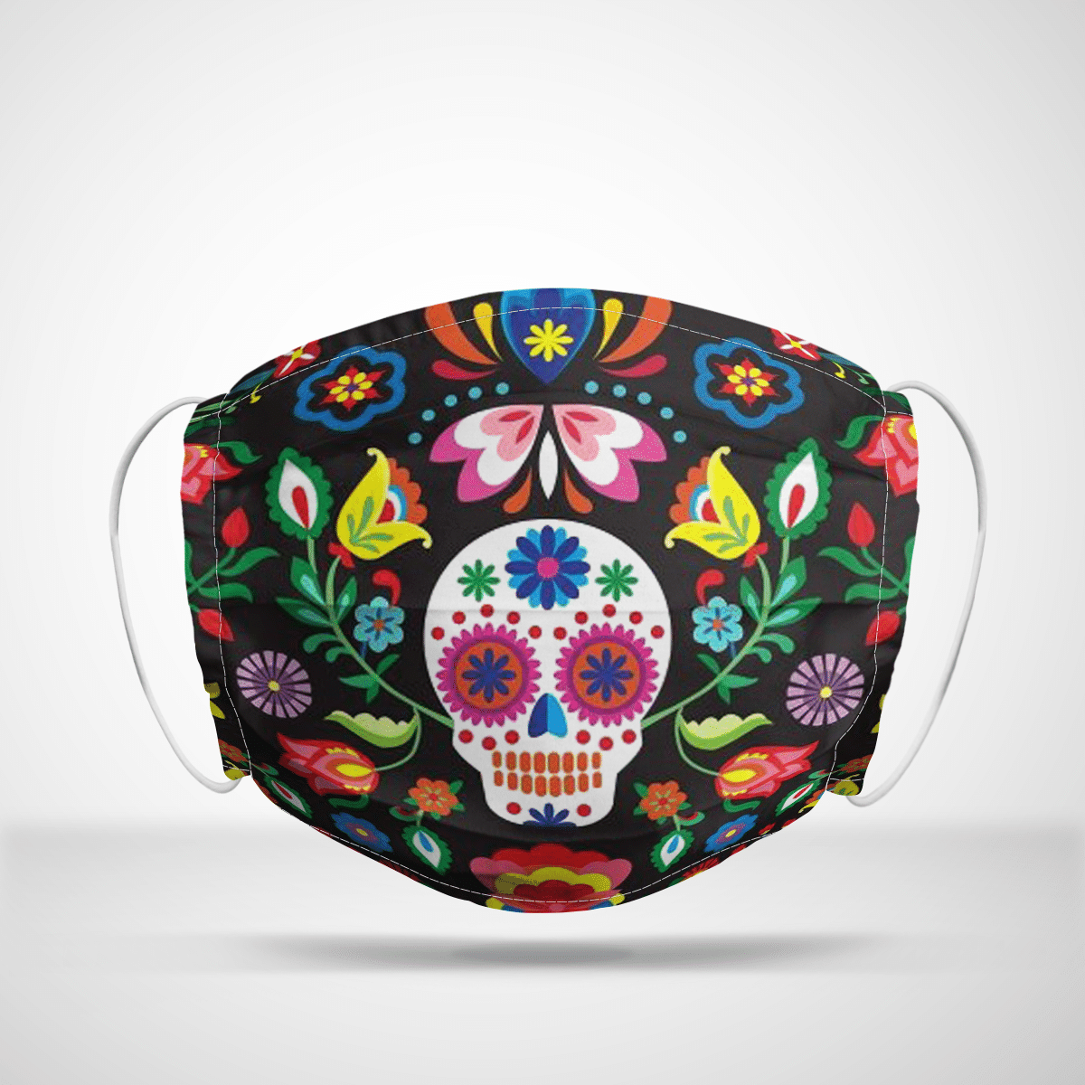 Sugar Skull Face Mask 2