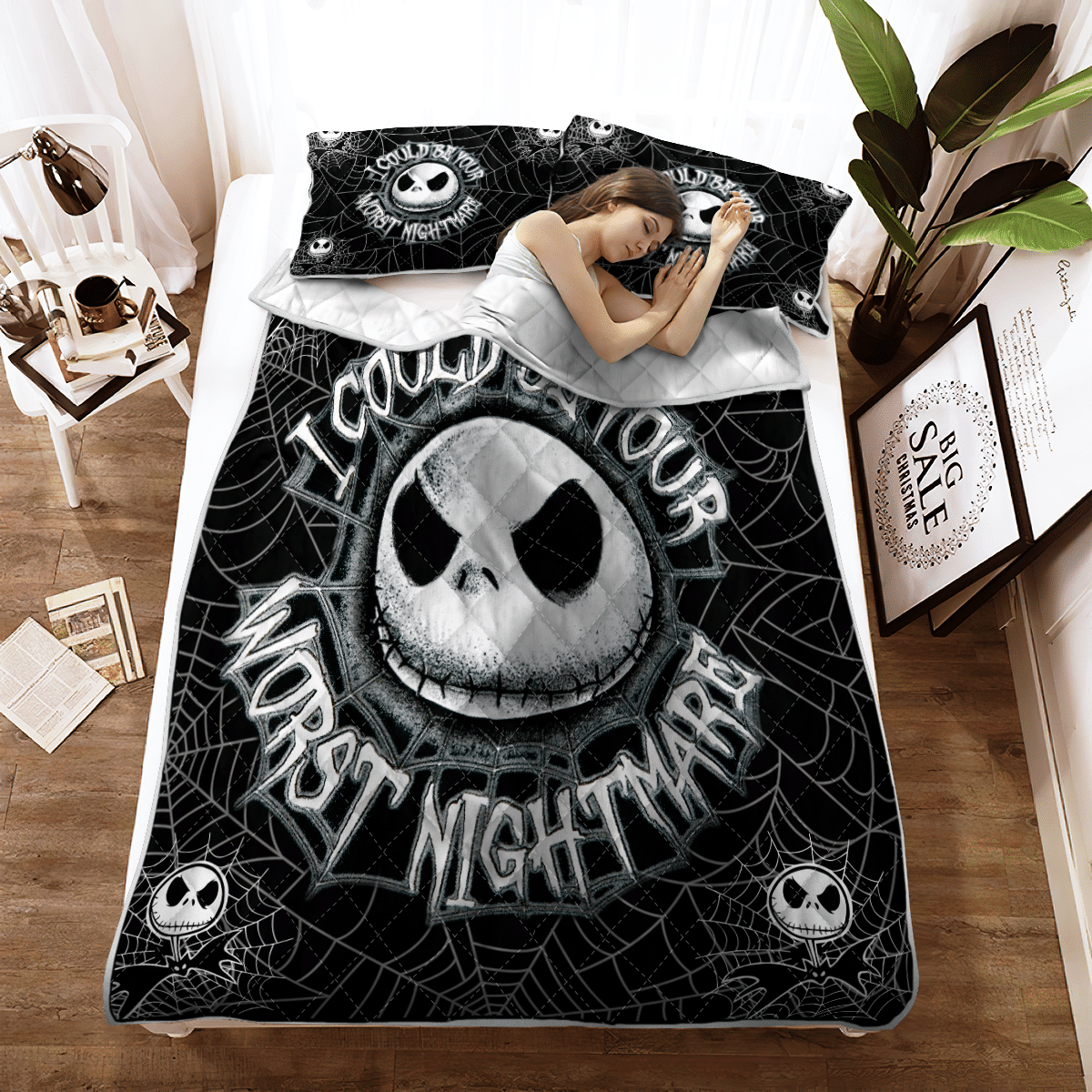 I Could Be Your Worst Nightmare Bedding Set