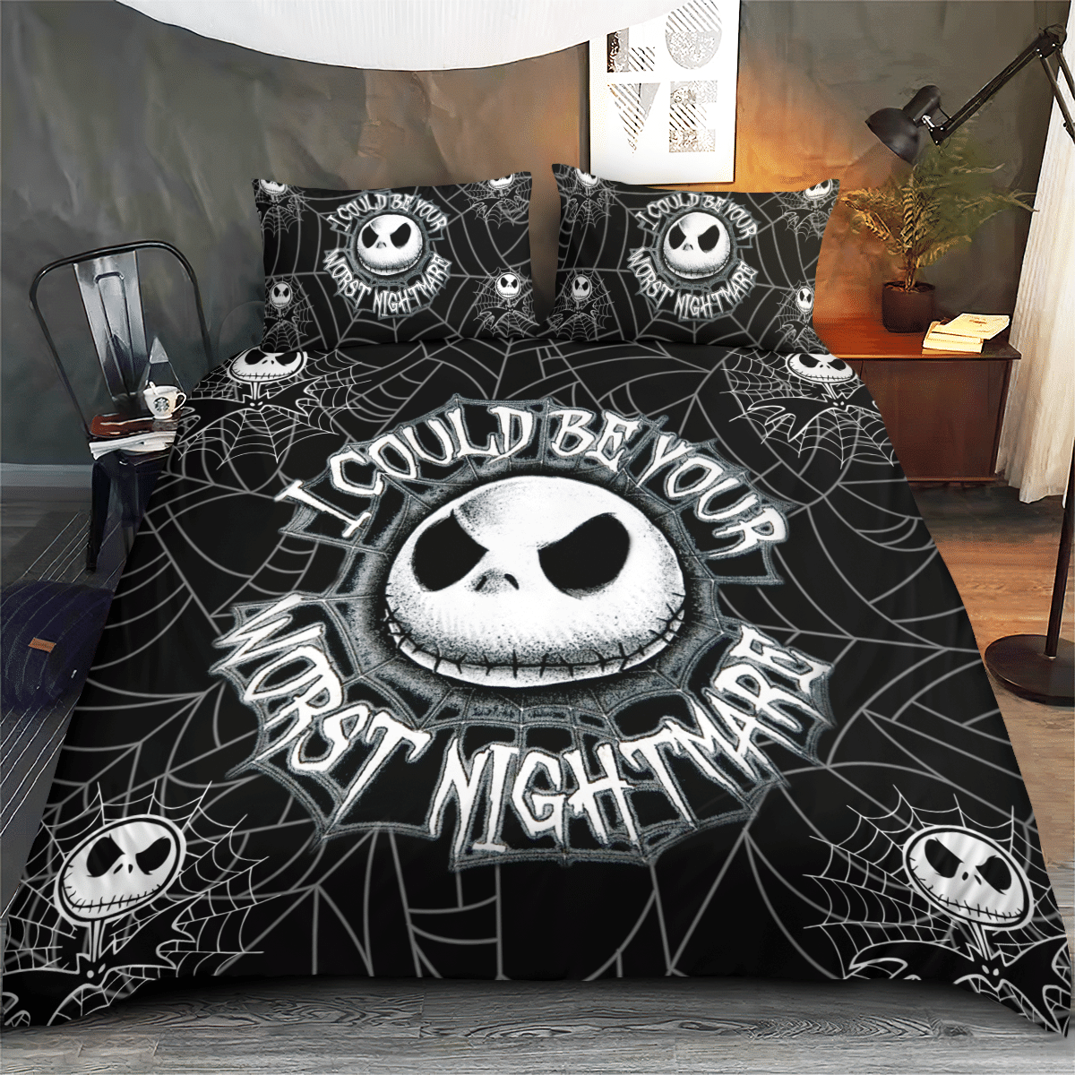 I Could Be Your Worst Nightmare Bedding Set