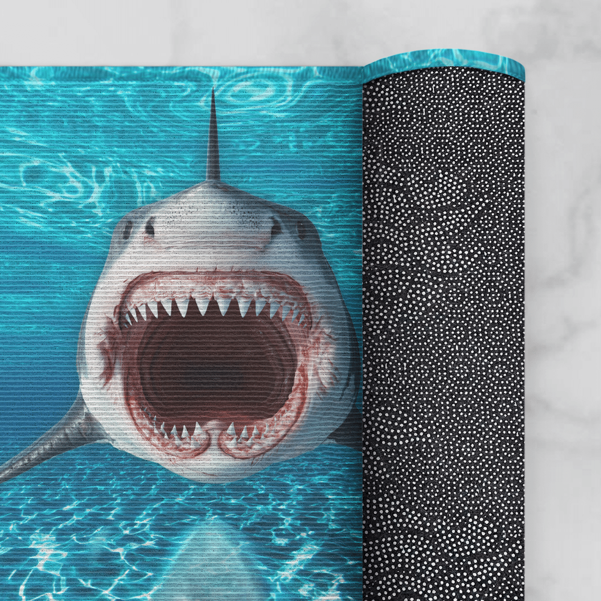 Shark Attack Door Mat