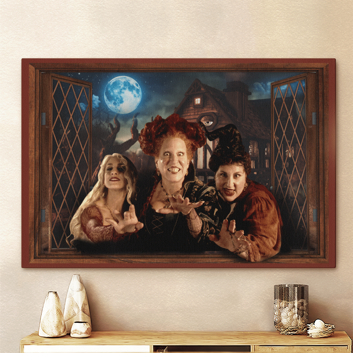 Sanderson Sisters Halloween Night Art