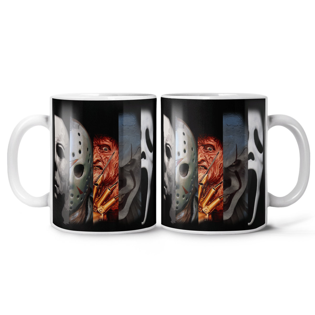 Horror Characters Halloween Mug