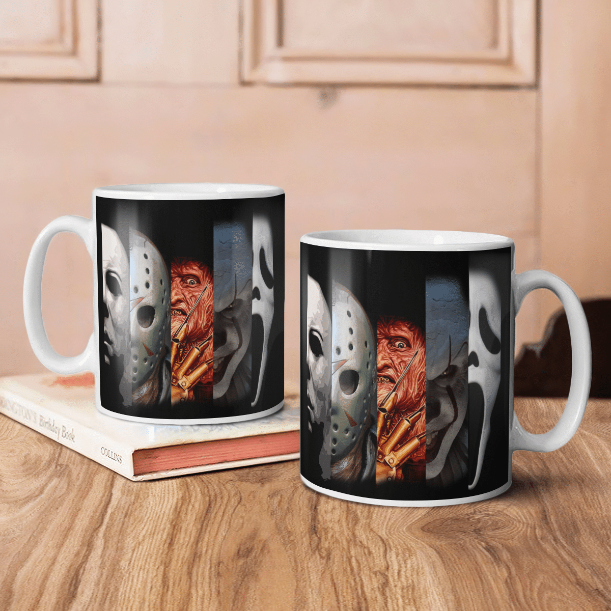 Horror Characters Halloween Mug