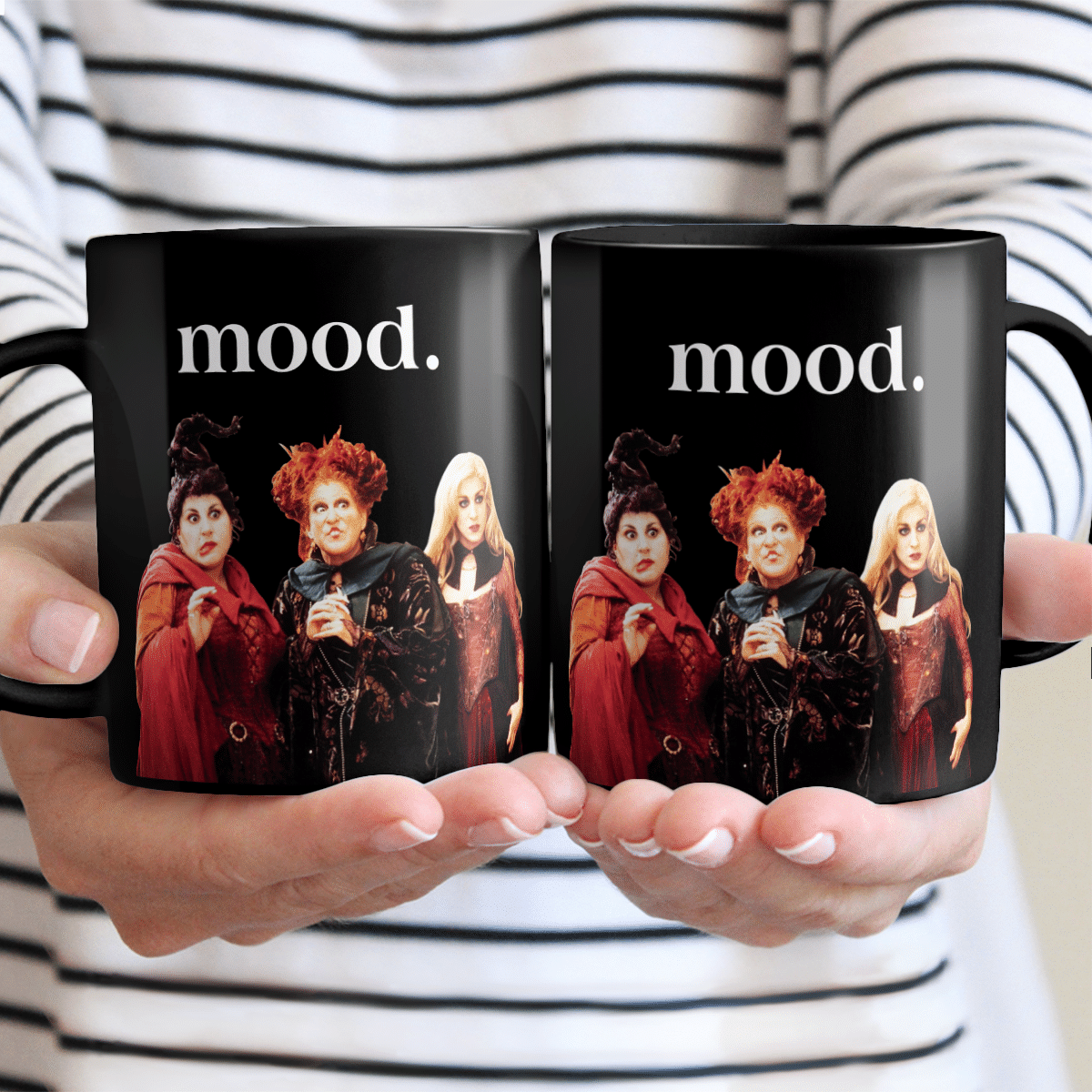 Mood Halloween Black Mug