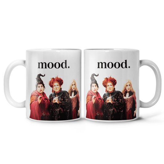 Mood Halloween White Mug