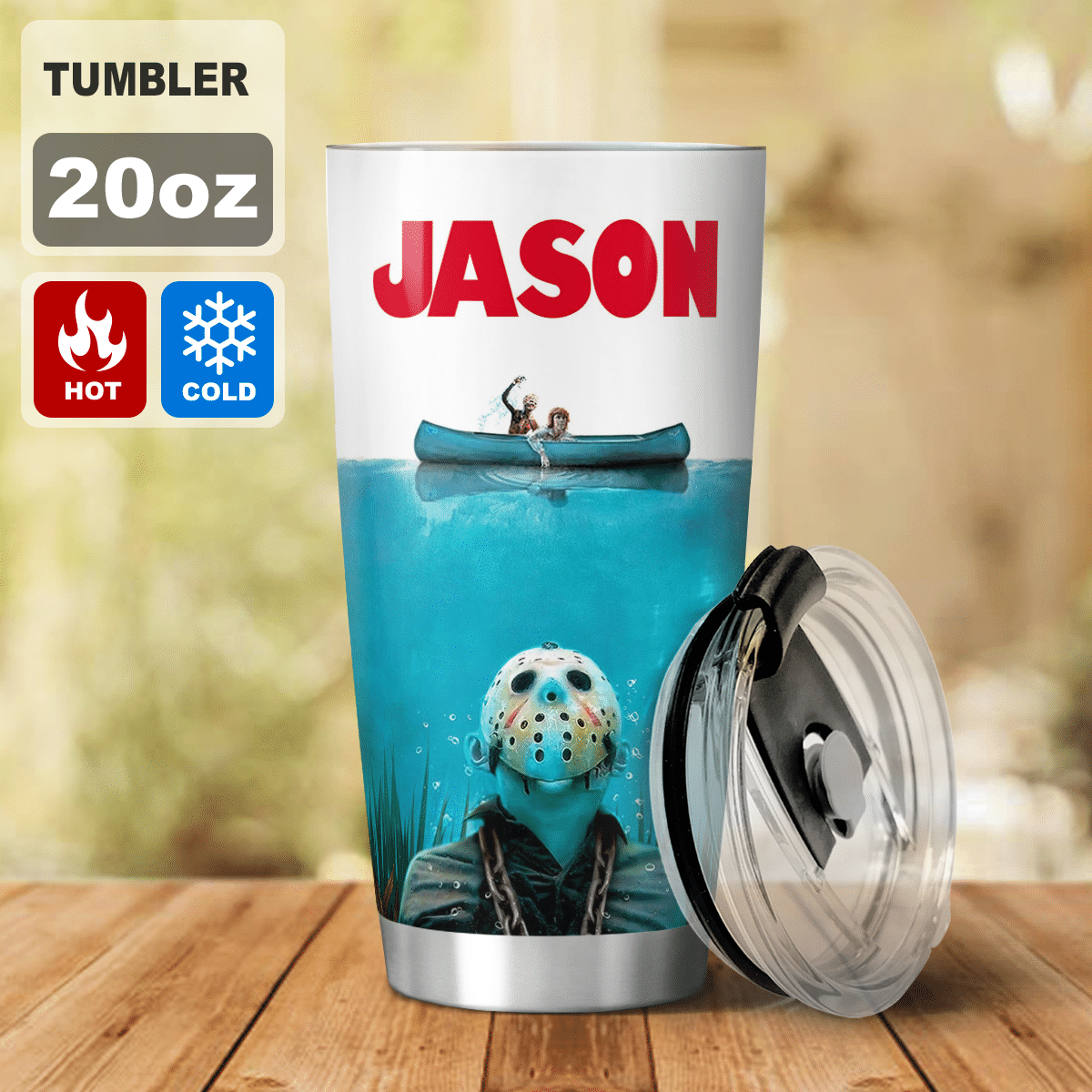 Jason Killer By Nature Tumbler