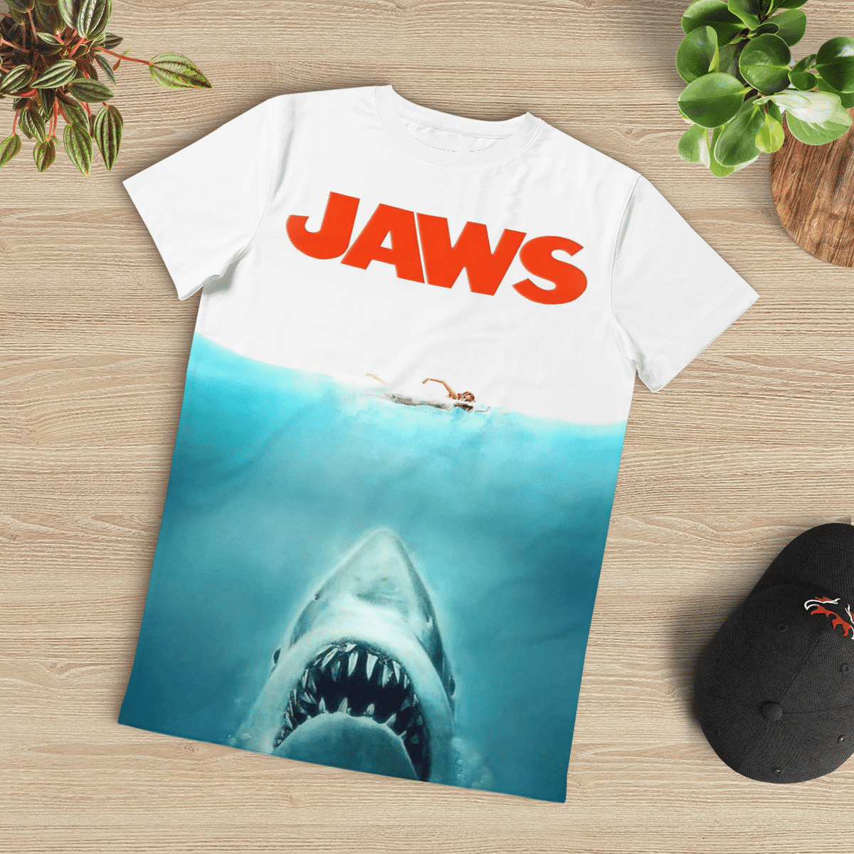 AMITY ISLAND 1975 Jaws AOP T-shirt